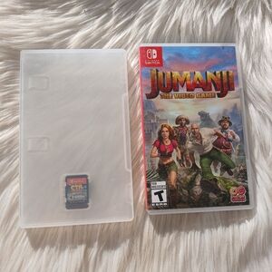 Nintendo Switch Game Lot CTR Crash Team Racing Nitro & Jumanji The Video Game